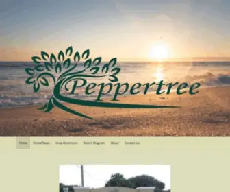 Peppertreervresort.com(RV Resort) Screenshot