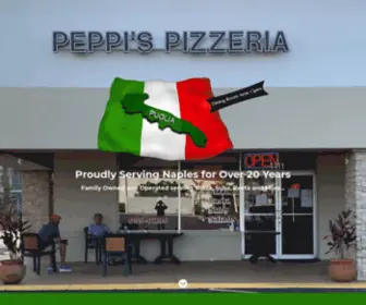 Peppispizzeria.com(Peppi's Pizzeria) Screenshot