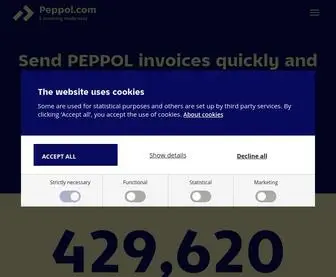 Peppol.com(PEPPOL e) Screenshot