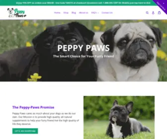 Peppy-Paws.com(Peppy Paws) Screenshot