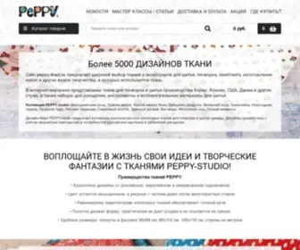 Peppy-Tkani.ru(интернет) Screenshot