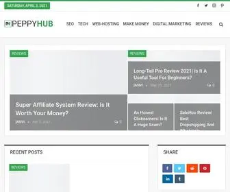 Peppyhub.com(Marketing Strategies) Screenshot