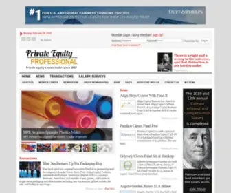 Peprofessional.com(Private Equity's News Leader) Screenshot