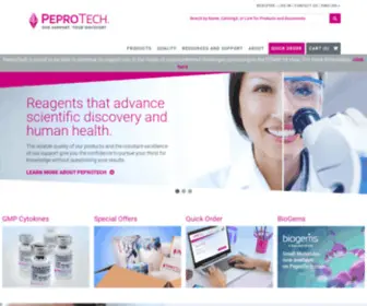 Peprotechec.com(peprotechec) Screenshot