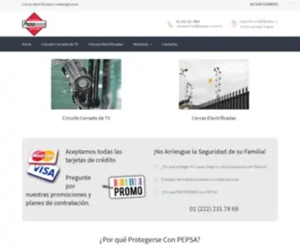 Pepsacv.com.mx(PEPSA) Screenshot