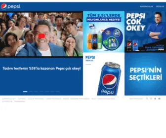 Pepsi.com.tr(Pepsi) Screenshot