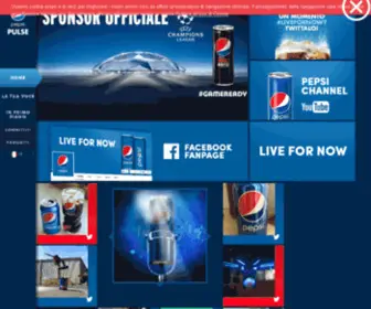 Pepsi.it(Pepsi) Screenshot