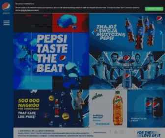 Pepsi.pl(Strona Oficjalna) Screenshot