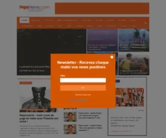 Pepsnews.com(News positives) Screenshot