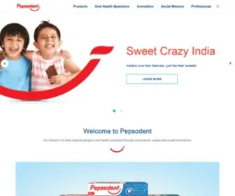 Pepsodent.in(Home) Screenshot