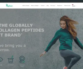 Peptan.com(Peptan is the world's leading collagen peptide brand) Screenshot