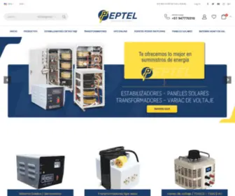 Peptel.com.pe(Suministro de Energía) Screenshot