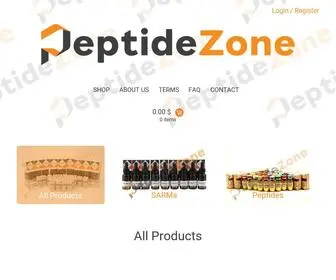 Peptidezone.com(PeptidezonePeptidezone) Screenshot