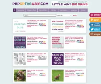 Pepuptheday.com(PepUpTheDay) Screenshot