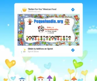 Pequelandia.org(PEQUELANDIA Para niños) Screenshot