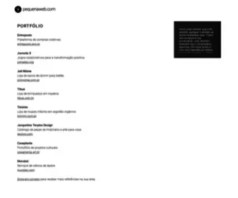 Pequenaweb.com(Desenvolvimento de sites) Screenshot