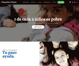 Pequenospasos.com.ar(Pequeños Pasos) Screenshot