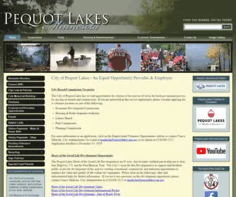 Pequotlakes-MN.gov(Pequot Lakes) Screenshot