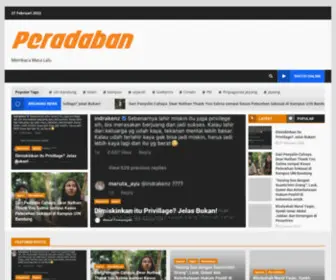 Peradaban.org(Membaca Masa Lalu) Screenshot