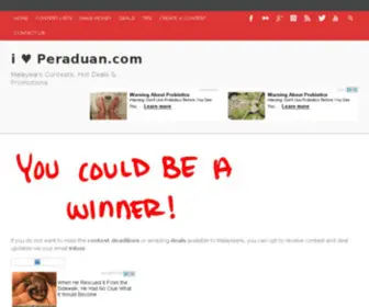 Peraduan.com Screenshot