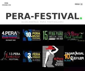 Perafestival.org(Pera Festival) Screenshot