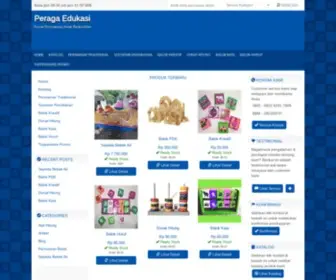 Peragaedukasi.com(peragaedukasi) Screenshot