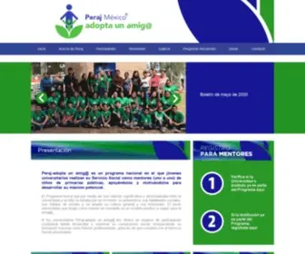 Peraj.org(MÉXICO) Screenshot
