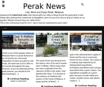 Peraknews.com(Peraknews) Screenshot