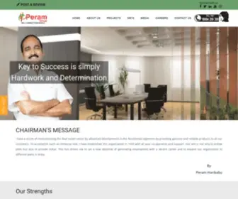 PeramGroup.com(Peram Group) Screenshot