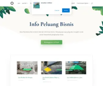 Perantara.net(Situs Informasi dan Peluang Bisnis di Indonesia) Screenshot