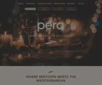 Peranyc.com(Pera NYC) Screenshot