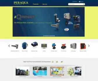 Peraqua.com(Comeplete Equipment for) Screenshot