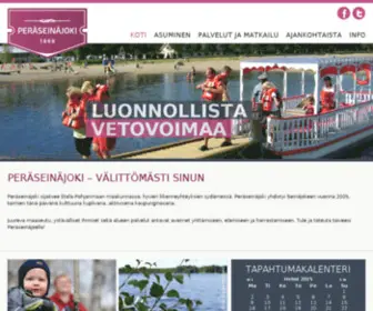 Peraseinajoki.fi(Peräseinäjoki) Screenshot