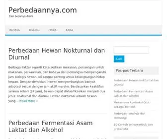 Perbedaannya.com(Cari berbagai perbedaan istilah dalam kehidupan sehari) Screenshot