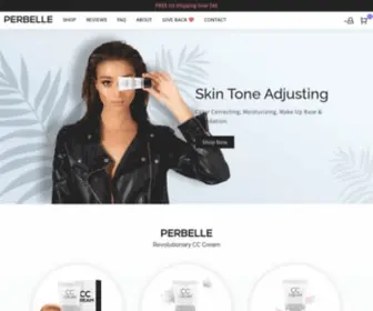 Perbellecosmetics.com(Perbelle Cosmetics) Screenshot