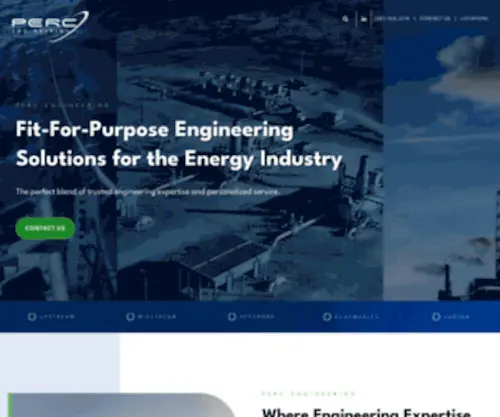 Perc-ENG.com(PERC Engineering) Screenshot