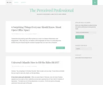 Perceivedprofessional.com(Achieve a successful and fulfilling career) Screenshot