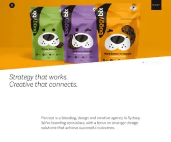 Percept.com.au(Branding, Design & Creative Agency Sydney | PERCEPT ® Brand Design) Screenshot