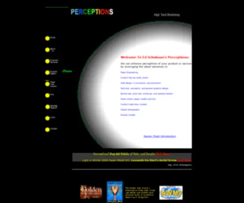 Perceptions-Web-Designers.com(Perceptions Web Designers) Screenshot