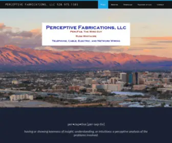 Perceptivefabrications.com(Perceptive Fabrications) Screenshot