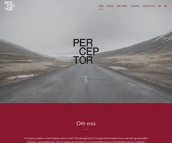 Perceptor.no(Uavhengig innsikteri) Screenshot
