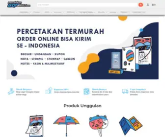 Percetakangoprint.com(Percetakan GoPrint) Screenshot