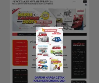 Percetakanharvest.com(PROMO CETAK KALENDER 2021 Rp 1200/LBR) Screenshot