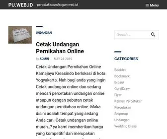 Percetakanundangan.web.id(The website has been stopped) Screenshot