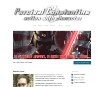Percivalconstantine.com(Action With Character) Screenshot