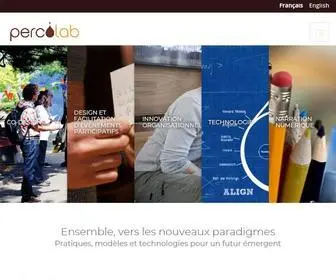 Percolab.com(Percolab) Screenshot