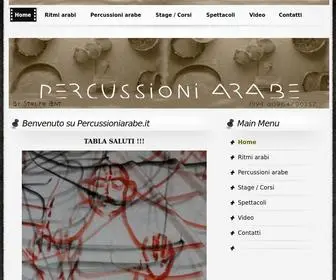 Percussioniarabe.it(Percussioni arabe) Screenshot