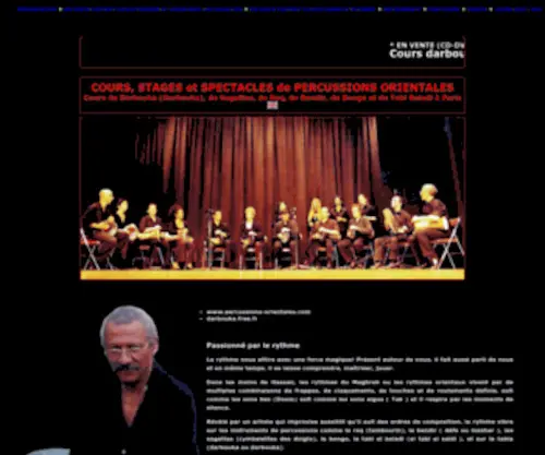 Percussions-Orientales.com(Hassan Abdel Khalek) Screenshot