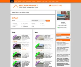 Perdanaproperti.com(Perdanaproperti) Screenshot