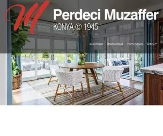 Perdecimuzaffer.com(Perdeci Muzaffer Konya) Screenshot